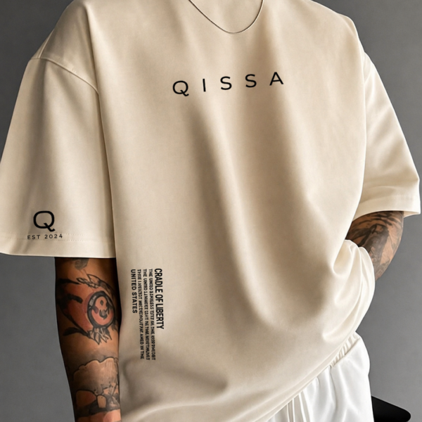 QISSA Essential Oversized Tee