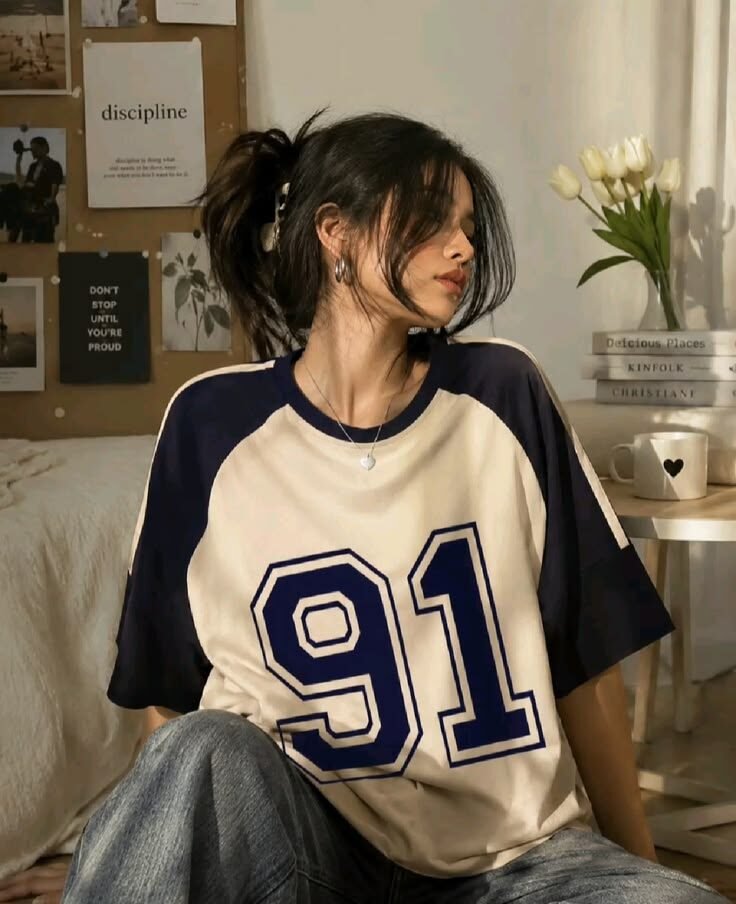 Varsity Oversized T-Shirt