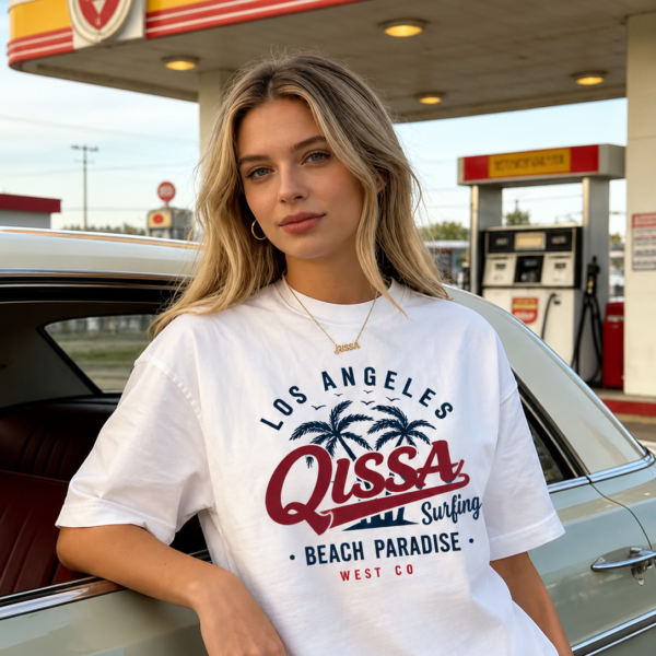 California Beach Graphic T-Shirt