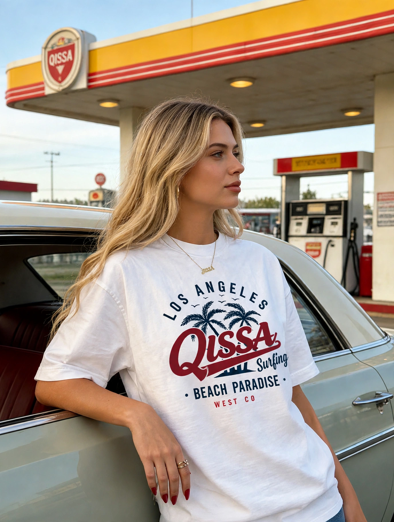 California Beach Graphic T-Shirt - Image 3