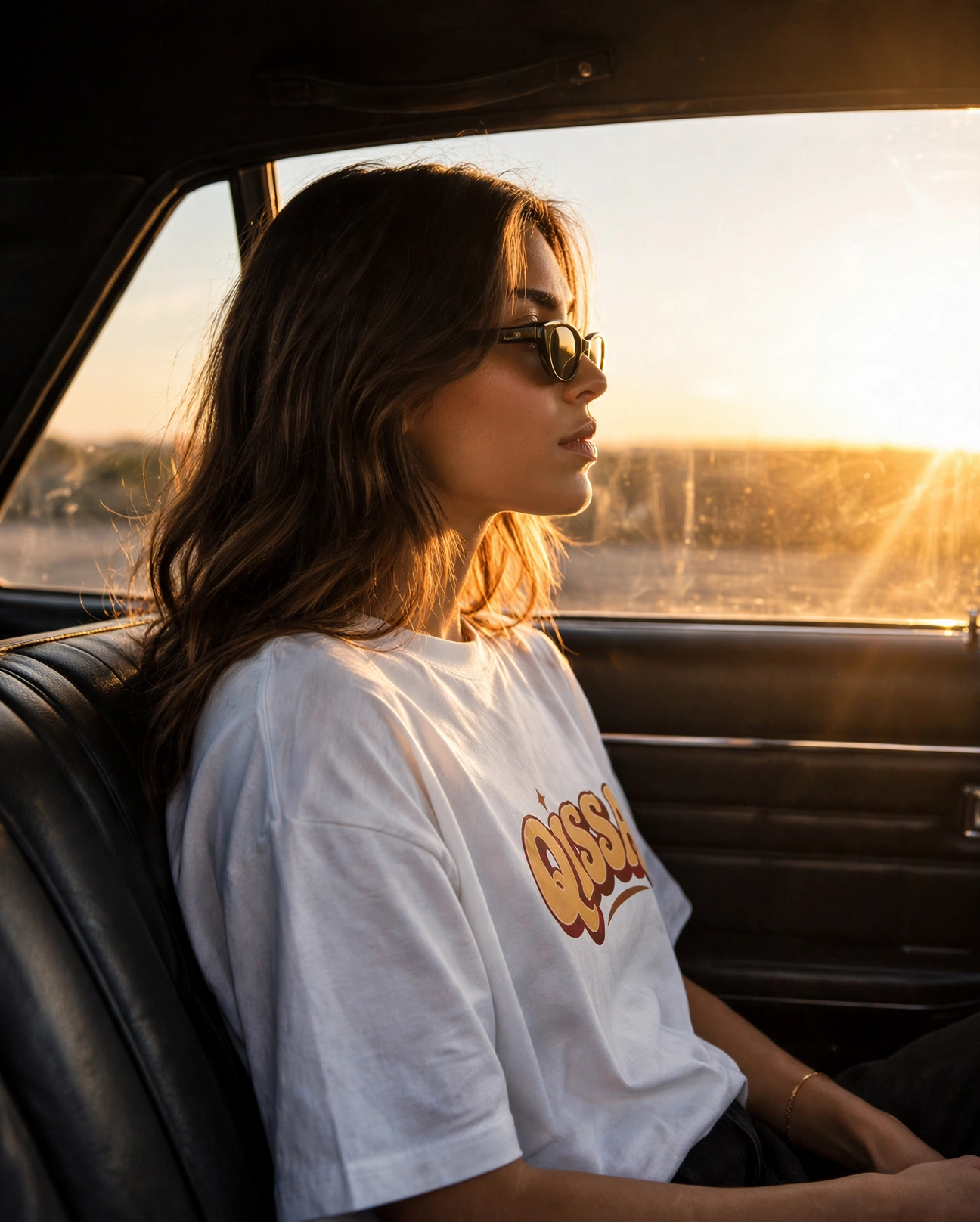 Retro Love Oversized T-Shirt - Image 2