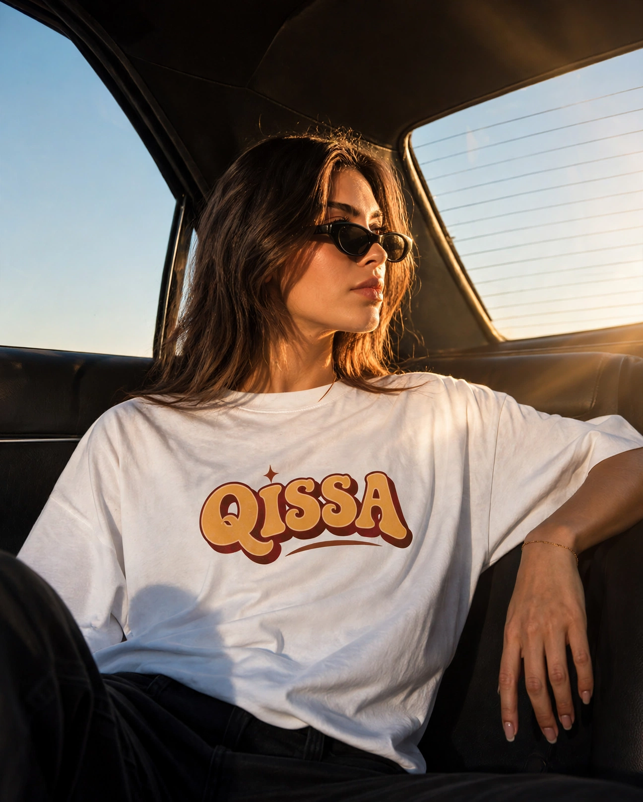 Retro Love Oversized T-Shirt - Image 4